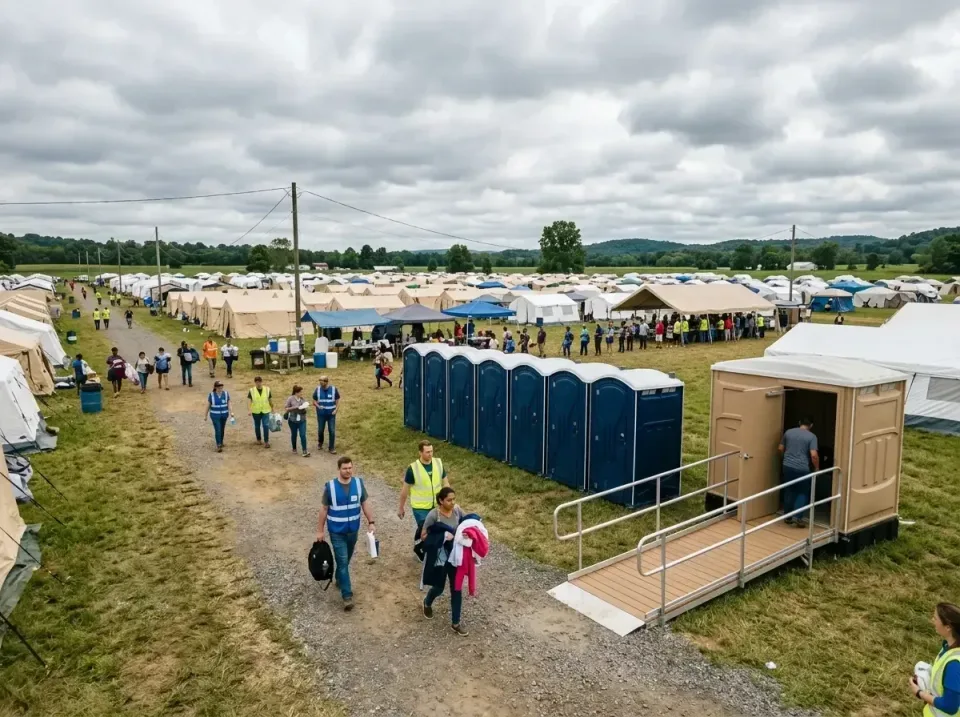disaster-relief-camp-restrooms-010 — frequently asked questions, Dumpster & Portable Bathrooms Rental in Morris, MN